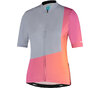 SHIMANO W'S SUMIRE SHORT SLEEVE JERSEY BLUE/ PINK M Blue/Pink