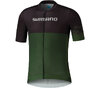 SHIMANO KITA SHORT SLEEVE ZIP JERSEY KHAKI (XXXL) XXXL