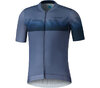 SHIMANO KITA SHORT SLEEVE ZIP JERSEY GRAY (XXXL) XXXL