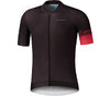 SHIMANO KITA SHORT SLEEVE ZIP JERSEY BLACK (XXXL) XXXL