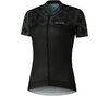 SHIMANO W's SAGAMI Short Sleeves Zip Jersey BLACK ((W'S) M) M