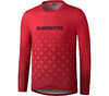 SHIMANO MYOKO Long Sleeve Jersey Red M