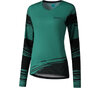 SHIMANO W's SAIKO  LS JERSEY GREEN XXL