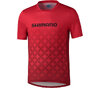 SHIMANO MYOKO Short Sleeve Jersey Red S