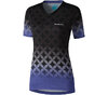 SHIMANO W's SAIKO SHORT SLEEVE JERSEY PURPLE ((W'S) L) L