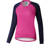 SHIMANO W'S SAIKO  LONG SLEEVES WARM MAGENTA S