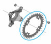 SHIMANO Kettenblatt STEPS CR-EM800 32Z